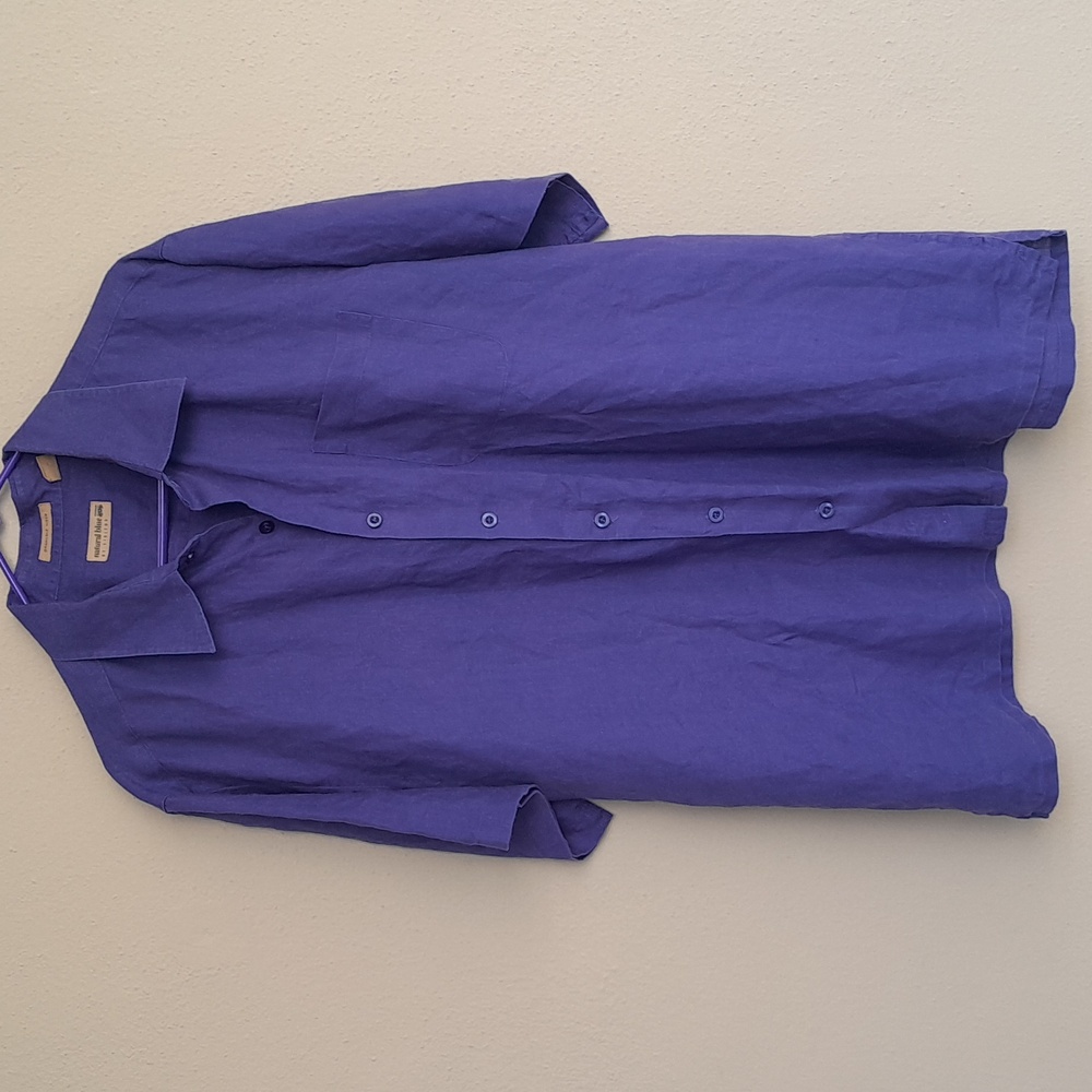 Men's Purple Short Sleeve Shirt
